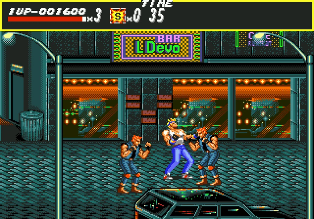 Streets of Rage — Sega Mega Drive / Genesis