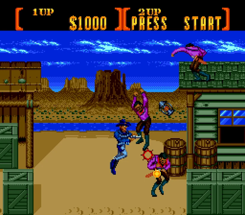 Sunset Riders — Sega Mega Drive / Genesis