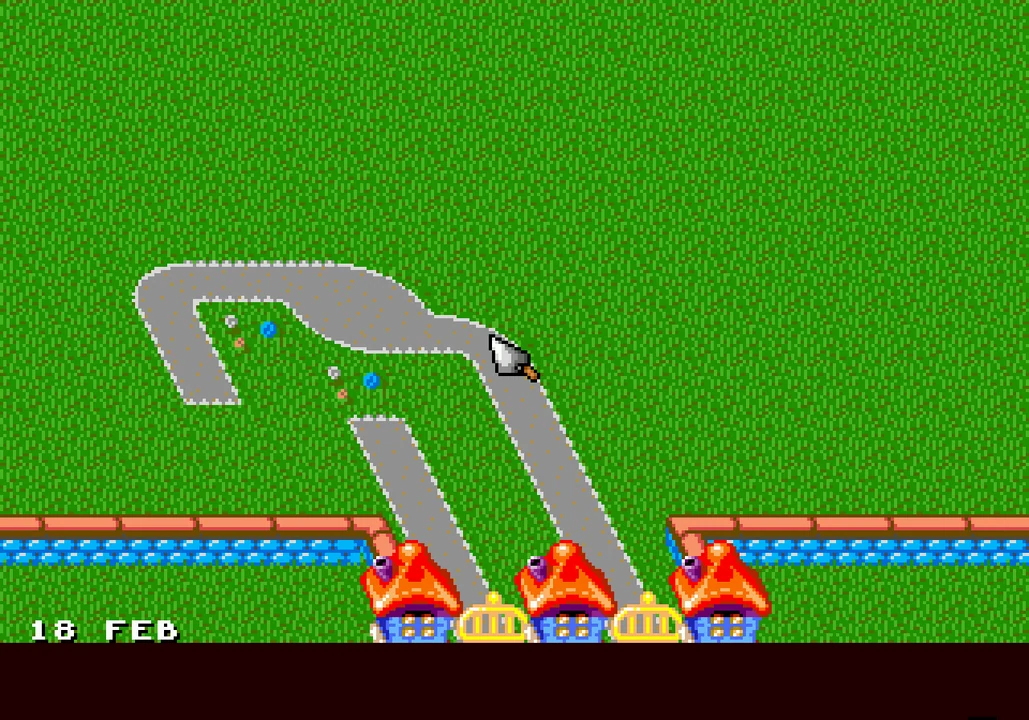 Theme Park — Sega Mega Drive / Genesis
