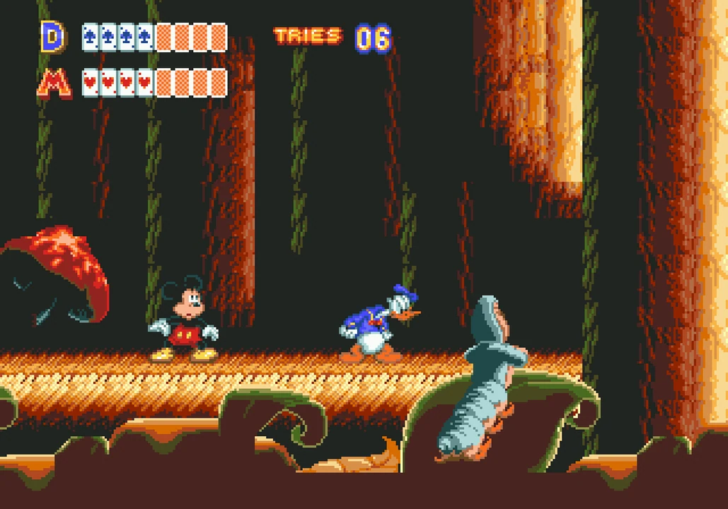 World of Illusion Starring Mickey Mouse and Donald Duck — Sega Mega Drive / Genesis