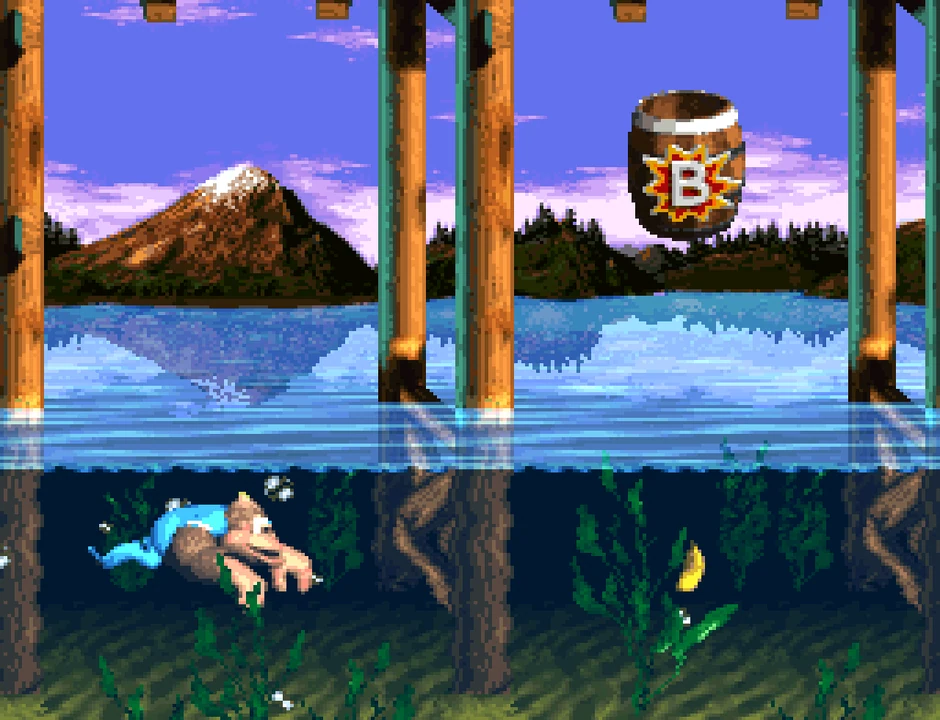 Donkey Kong Country 3: Dixie Kong's Double Trouble! — Super Nintendo