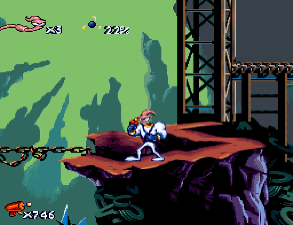 Earthworm Jim — Super Nintendo