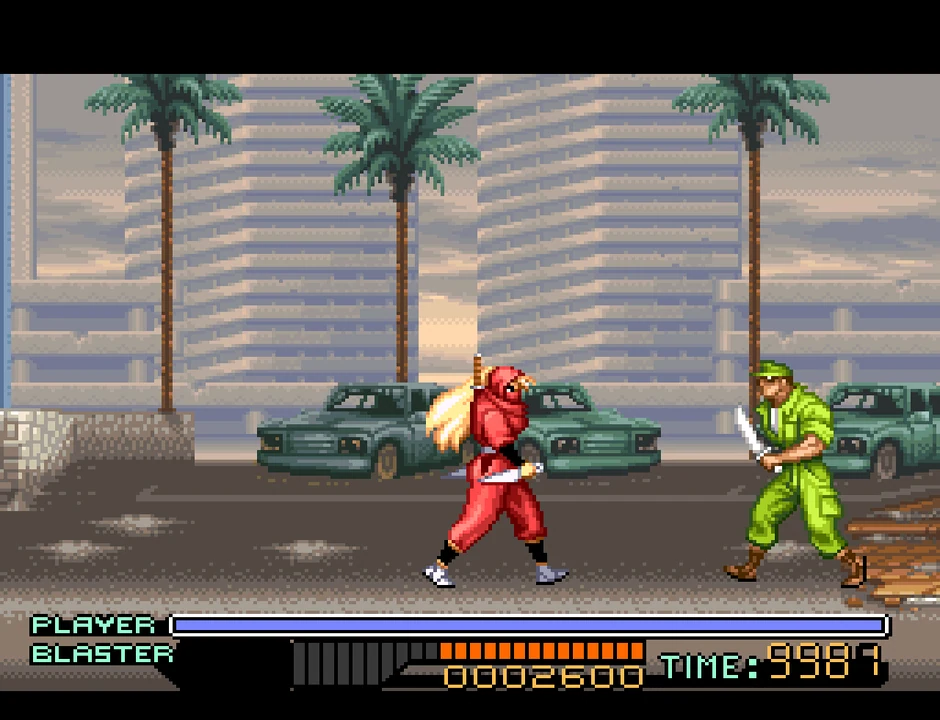Ninjawarriors: The New Generation — Super Nintendo