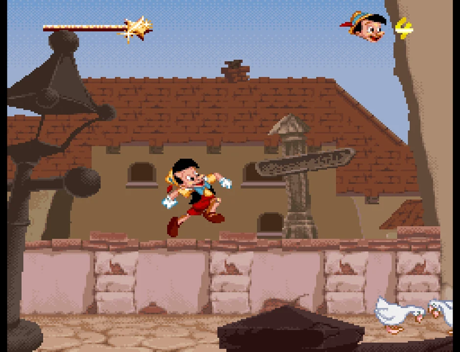 Pinocchio — Super Nintendo