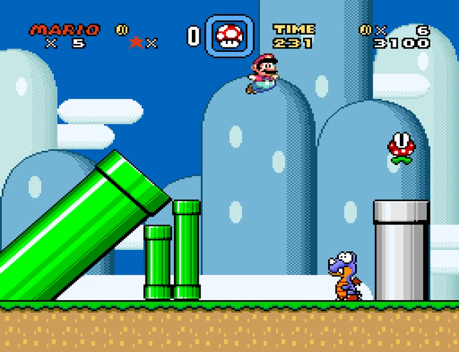 Super Mario World — Super Nintendo