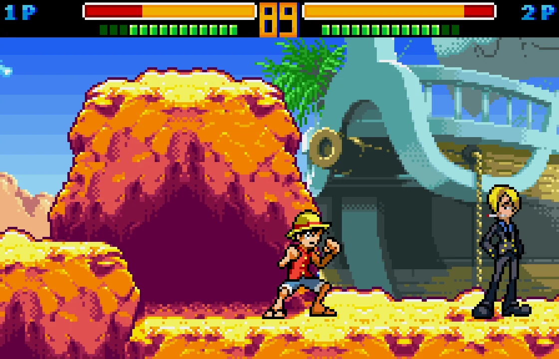 One Piece: Grand Battle Swan Colloseum — WonderSwan (Color)