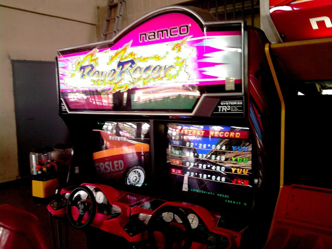Namco system22 rave racer