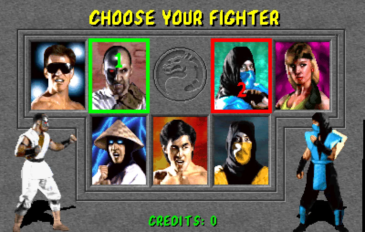 Кадр из игры Mortal Kombat 3